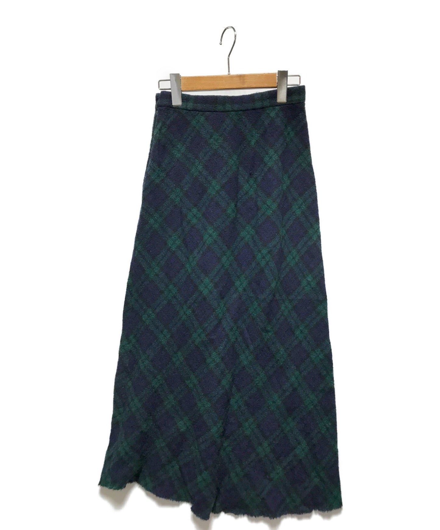 [Pre-owned] tricot COMME des GARCONS tartan plaid long skirt TS-07016S