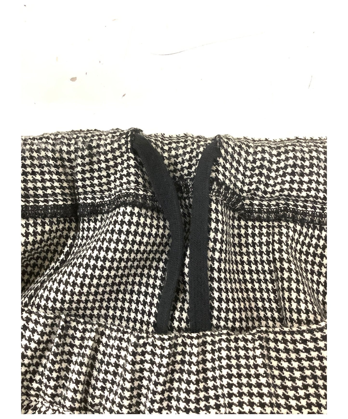 黑色COMME DES GARCONS百褶裙