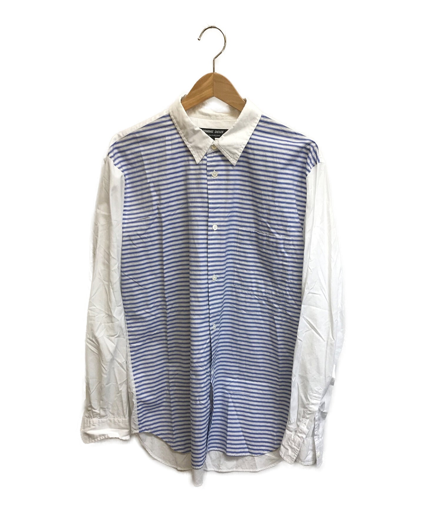 [Pre-owned] COMME des GARCONS HOMME DEUX striped topstripe shirt DO-B053