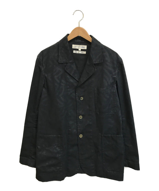 Comme des Garcons 셔츠 3B 인쇄 된 맞춤 재킷 S11016