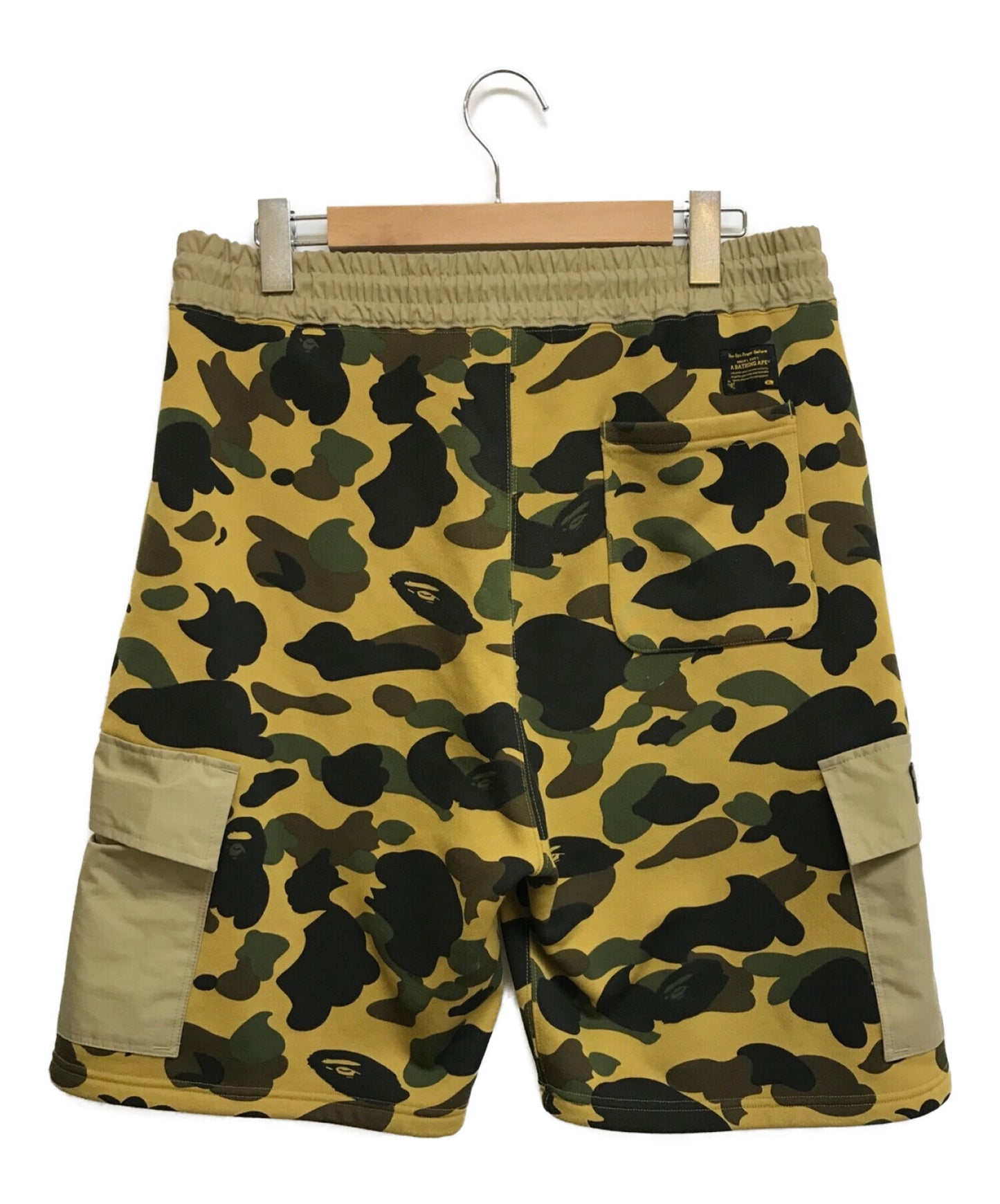[Pre-owned] A BATHING APE 1st Camo Sweat Cargo Shorts 001SPF301011XX
