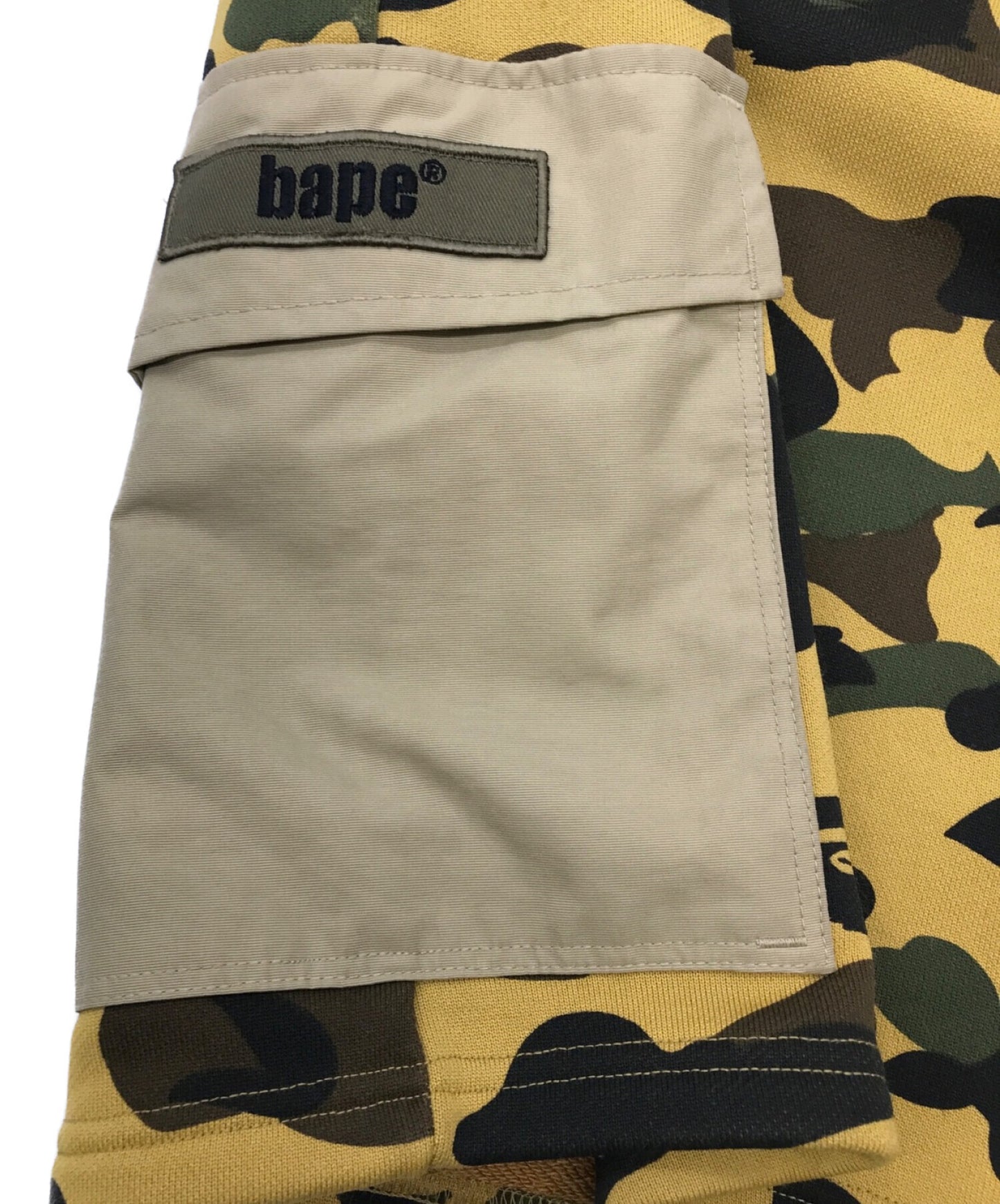 [Pre-owned] A BATHING APE 1st Camo Sweat Cargo Shorts 001SPF301011XX
