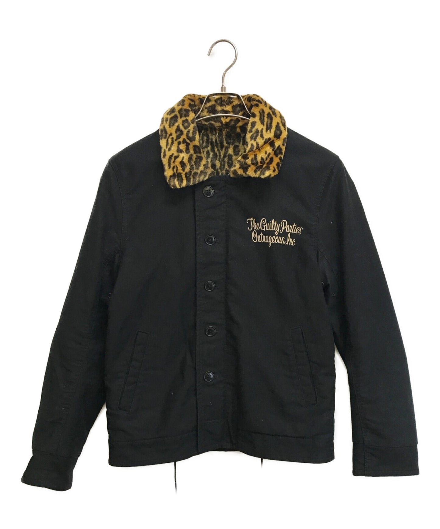 Wacko Maria Leopard N-1 재킷