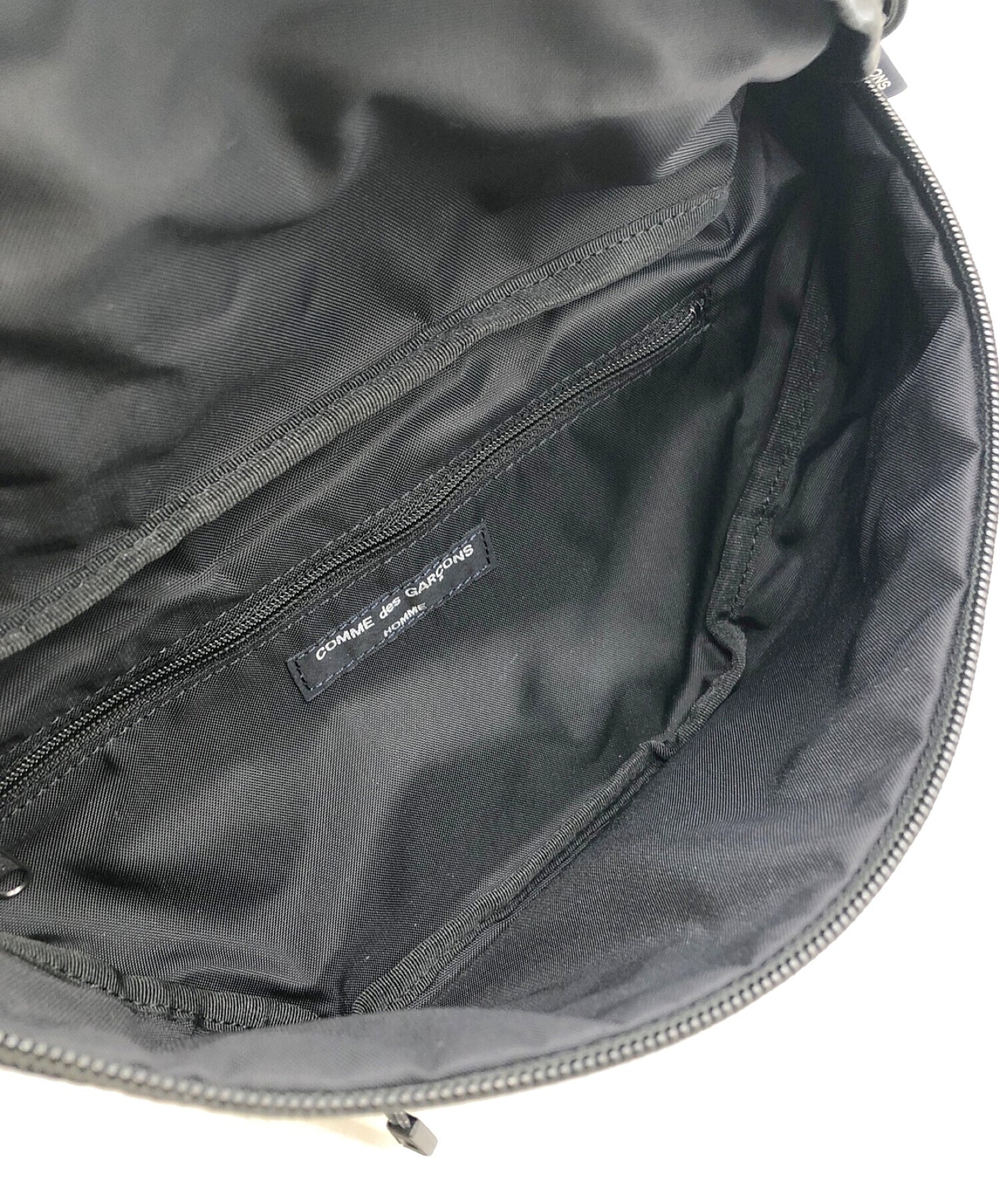[Pre-owned] COMME des GARCONS HOMME Cordura polyester logo embroidered waist bag HI-K-203