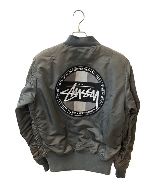 stussy 35TH MA-1 (35th anniversary collaboration MA-1 jacket) MIL-J-82790J