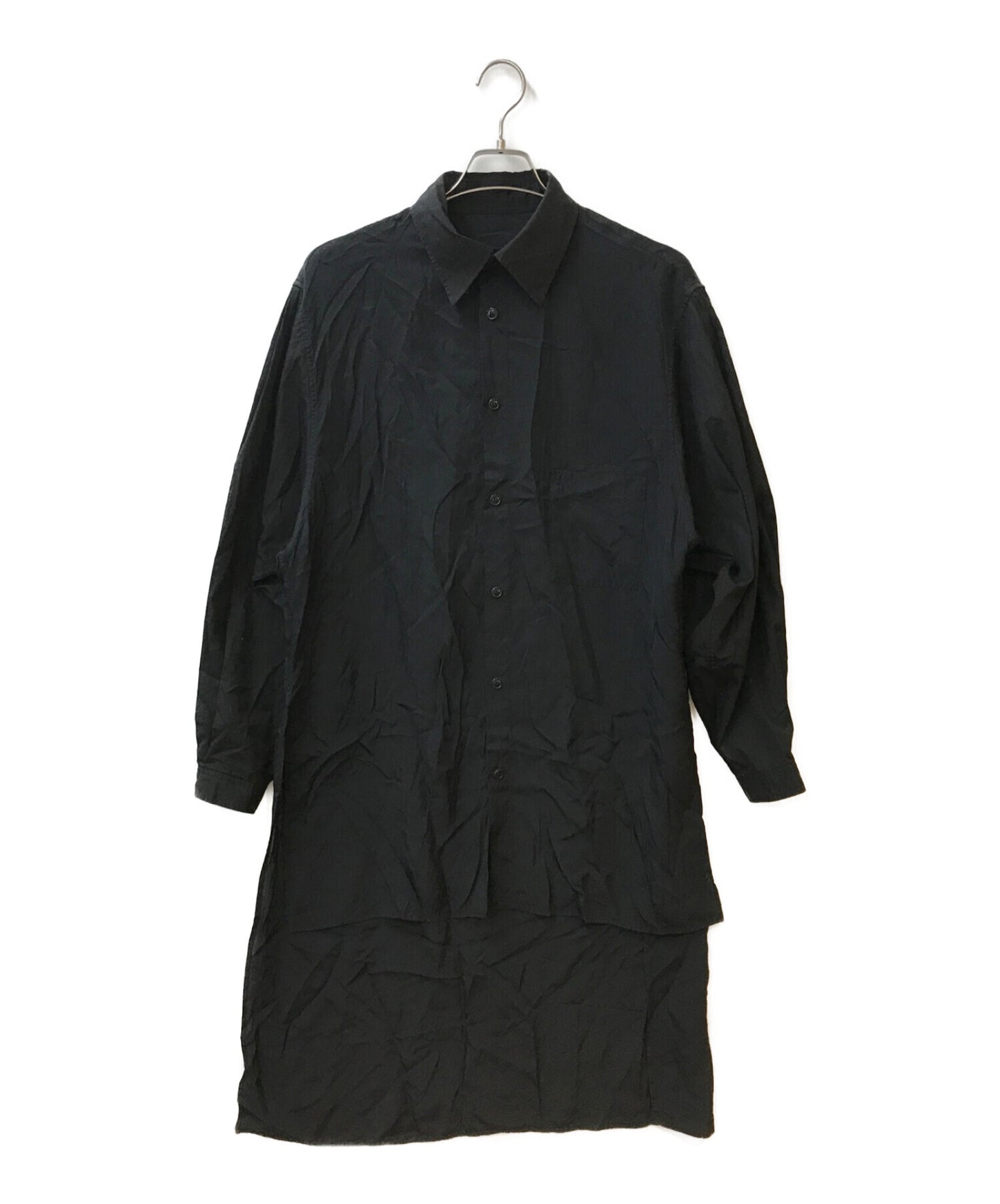 Yohji Yamamoto pour homme Cupro Staff Shirt HW-B08-212