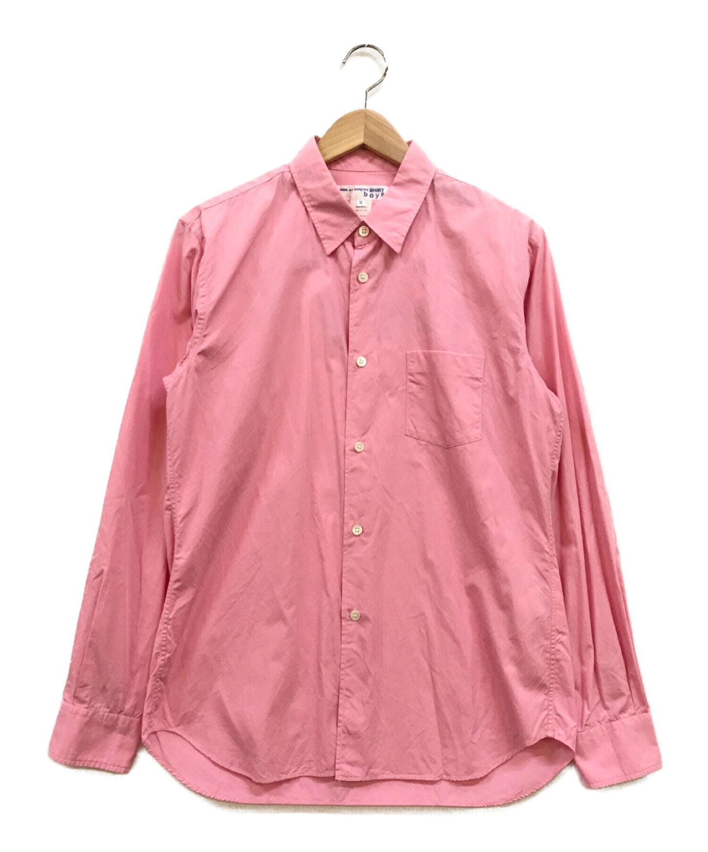 [Pre-owned] COMME des GARCONS SHIRT BOY back printed shirt