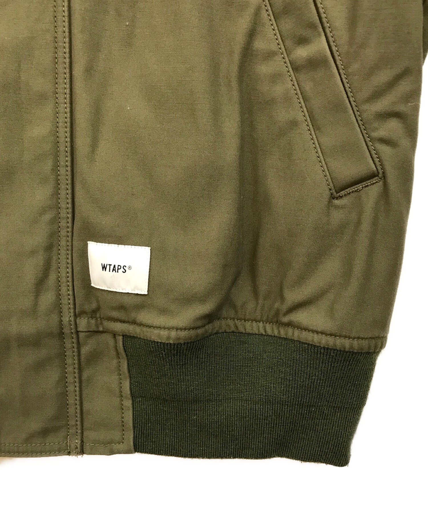 WTAPS NYCO. SATIN. CORDURA OLIVE DRAB 211TQDT-JKM01