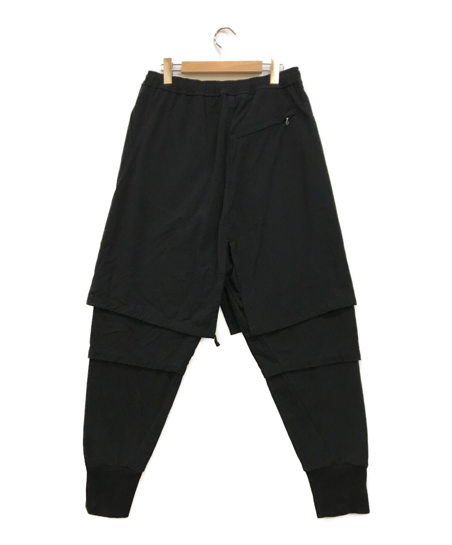 JULIUS CONTRAST LAYERED PANTS 687PAM1