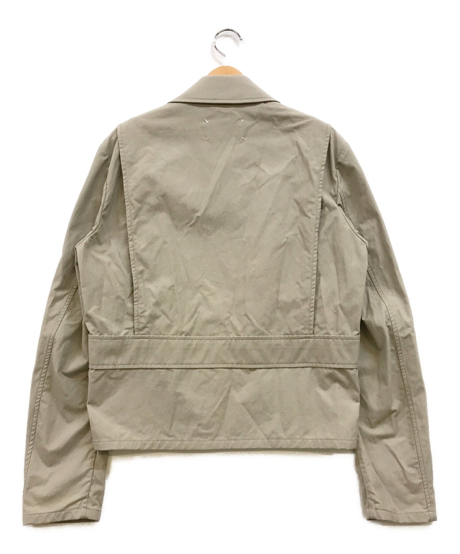 [Pre-owned] Martin Margiela 10 Beaded 5-zip blouson S30AM0330