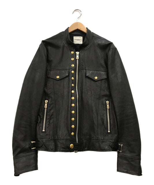TAKAHIROMIYASHITA TheSoloIst. Cowhide Leather Jacket sj.0029AW16