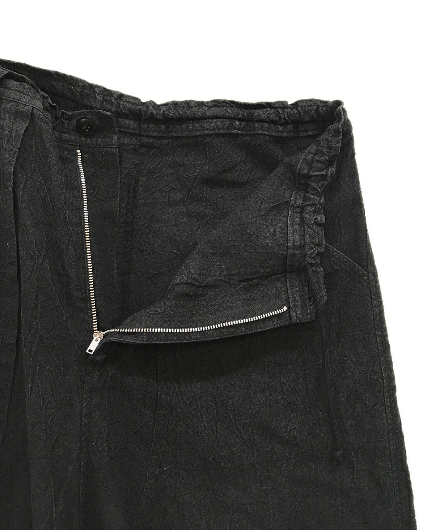 [Pre-owned] Y's Asymmetrical Pocket Wide Pants YG-P12-301
