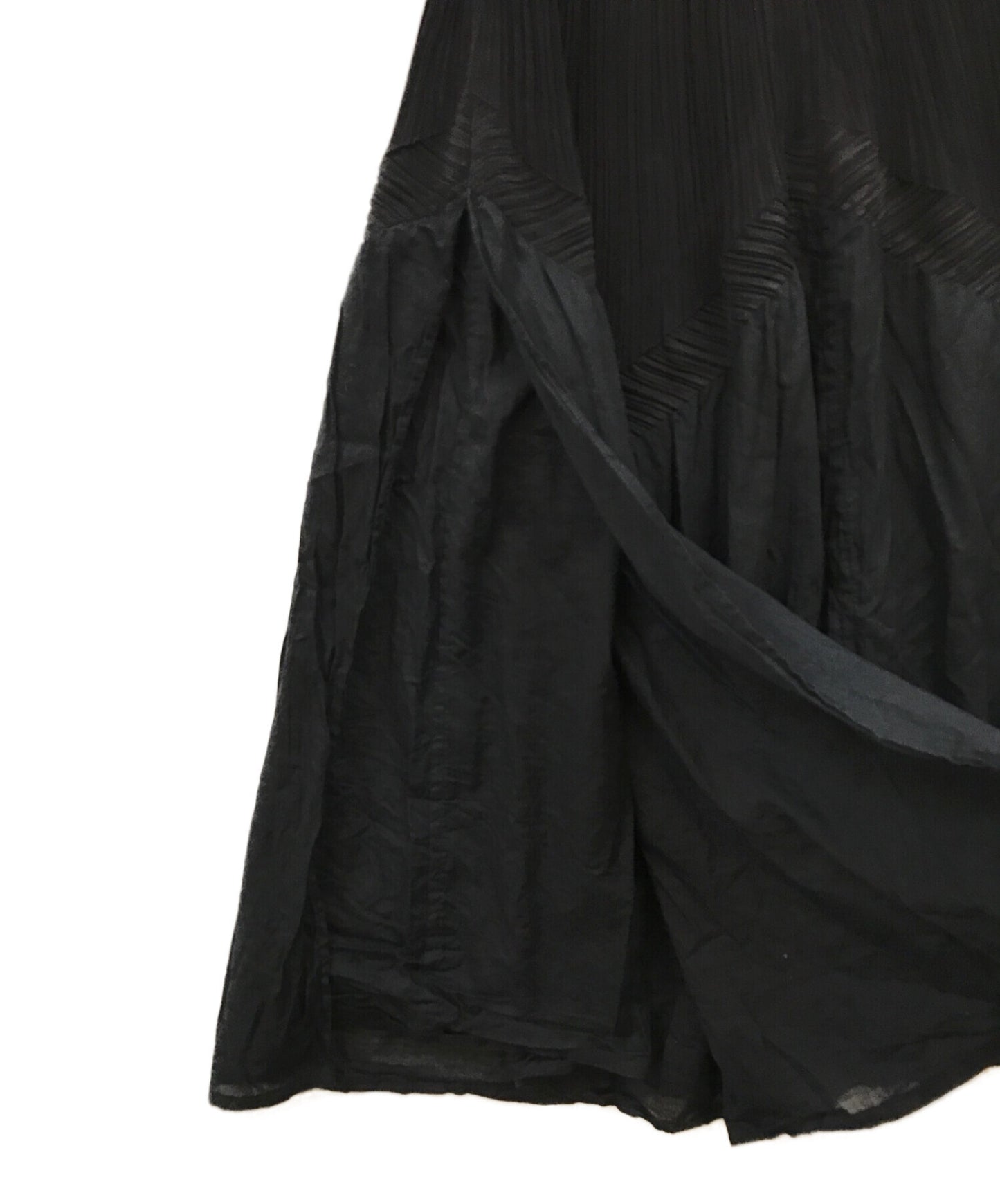 ISSEY MIYAKE [Secondhand] Pleated Switched Skirt IM42FG237