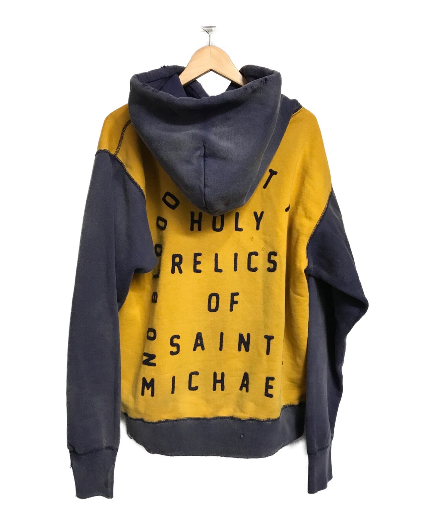 Saint Michael Felt Hoodie パーカー | marlinspikeartist.com