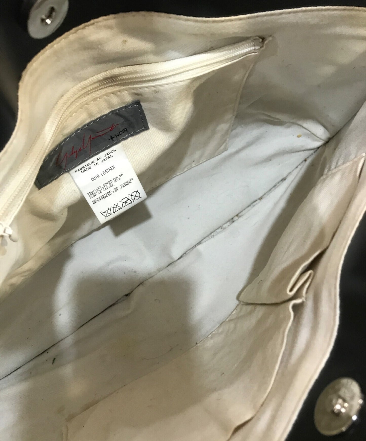 Yohji Yamamoto+Noir Leather Bags NB-124-710