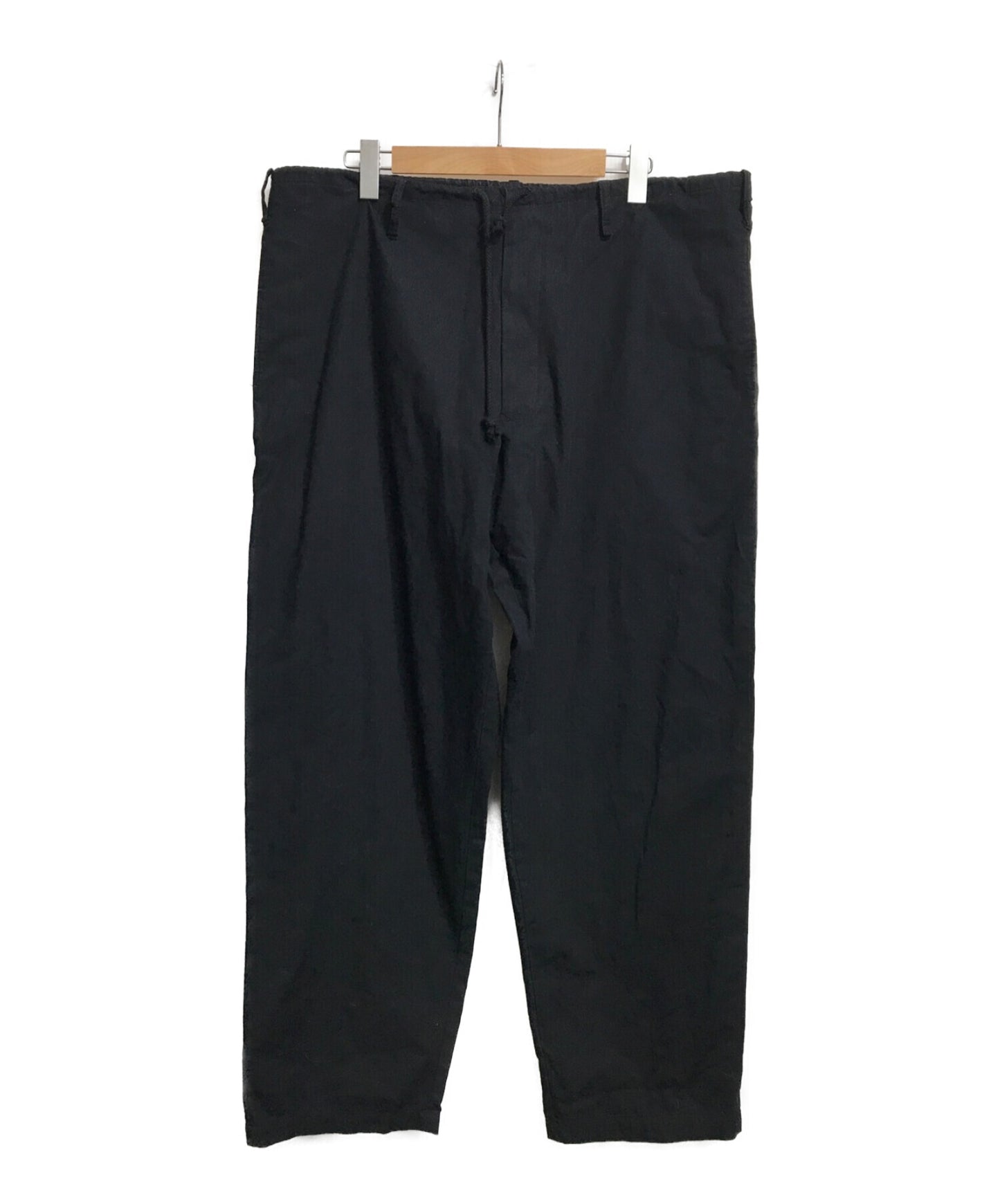 Yohji Yamamoto pour homme Cotton ripstop waist pants HX-P01-001