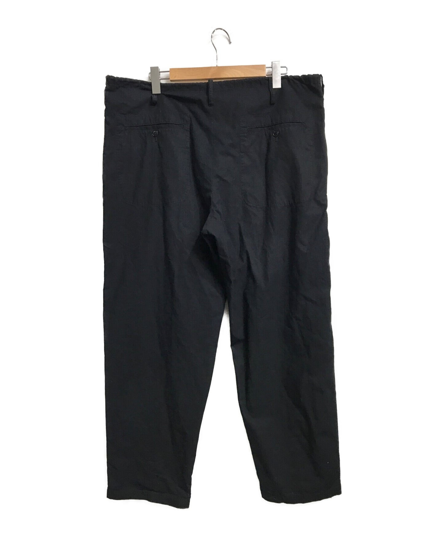 Yohji Yamamoto pour homme Cotton ripstop waist pants HX-P01-001