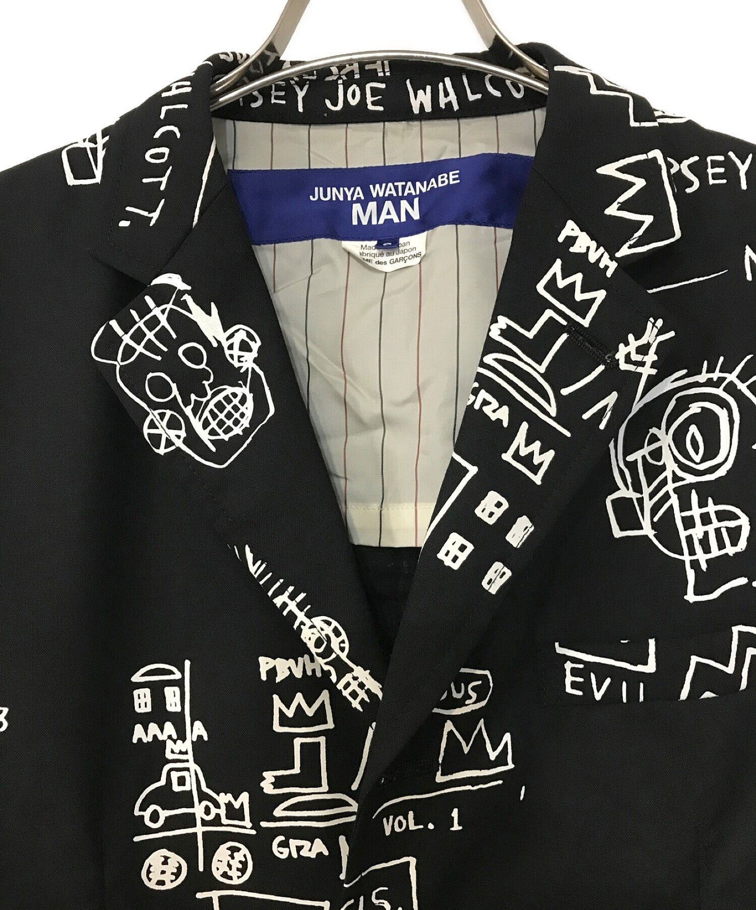 JUNYA WATANABE MAN Basquiat Graphic Print Brezza WK-J029