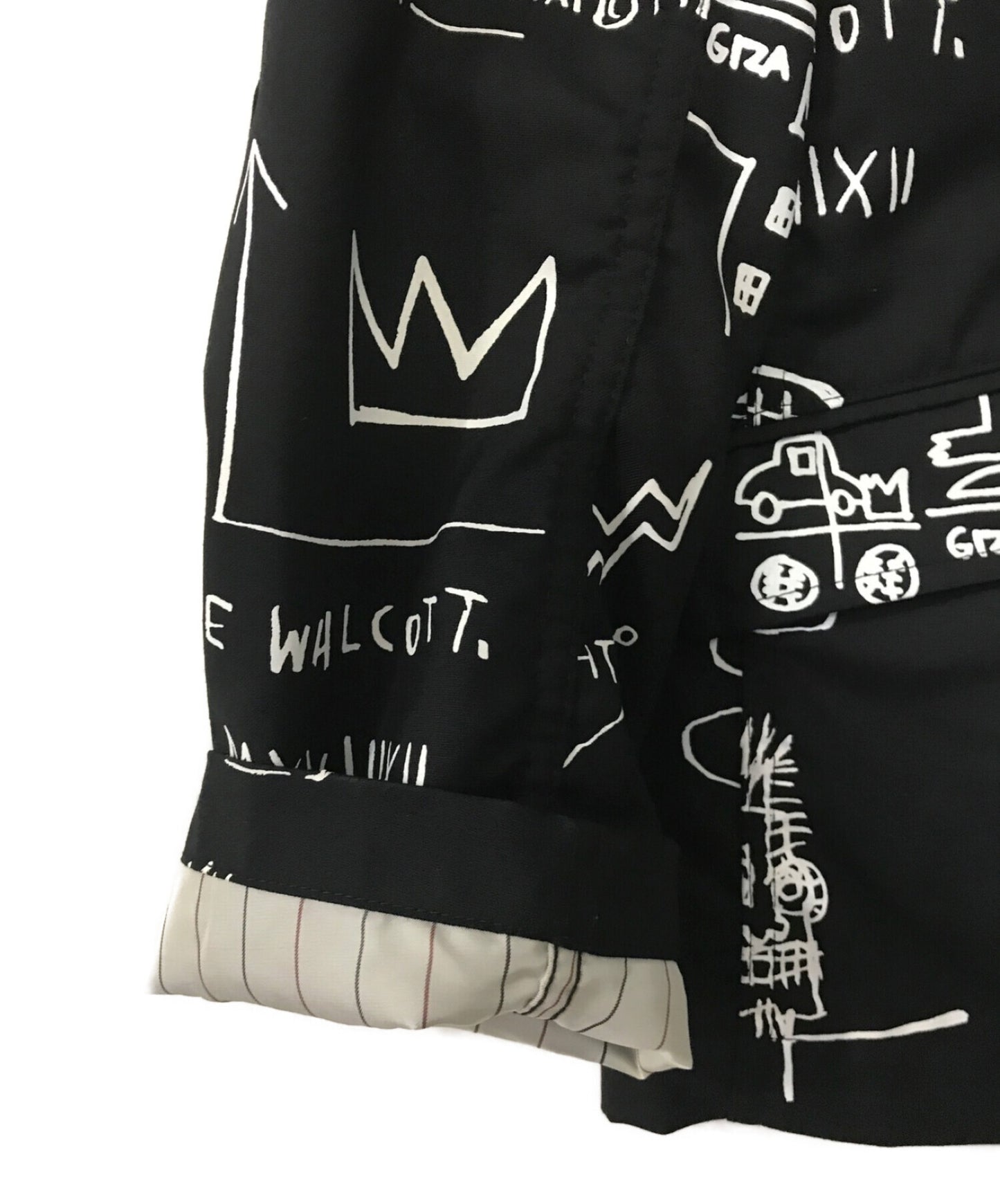 Junya Watanabe Man Basquiat圖形印刷Brezza WK-J029