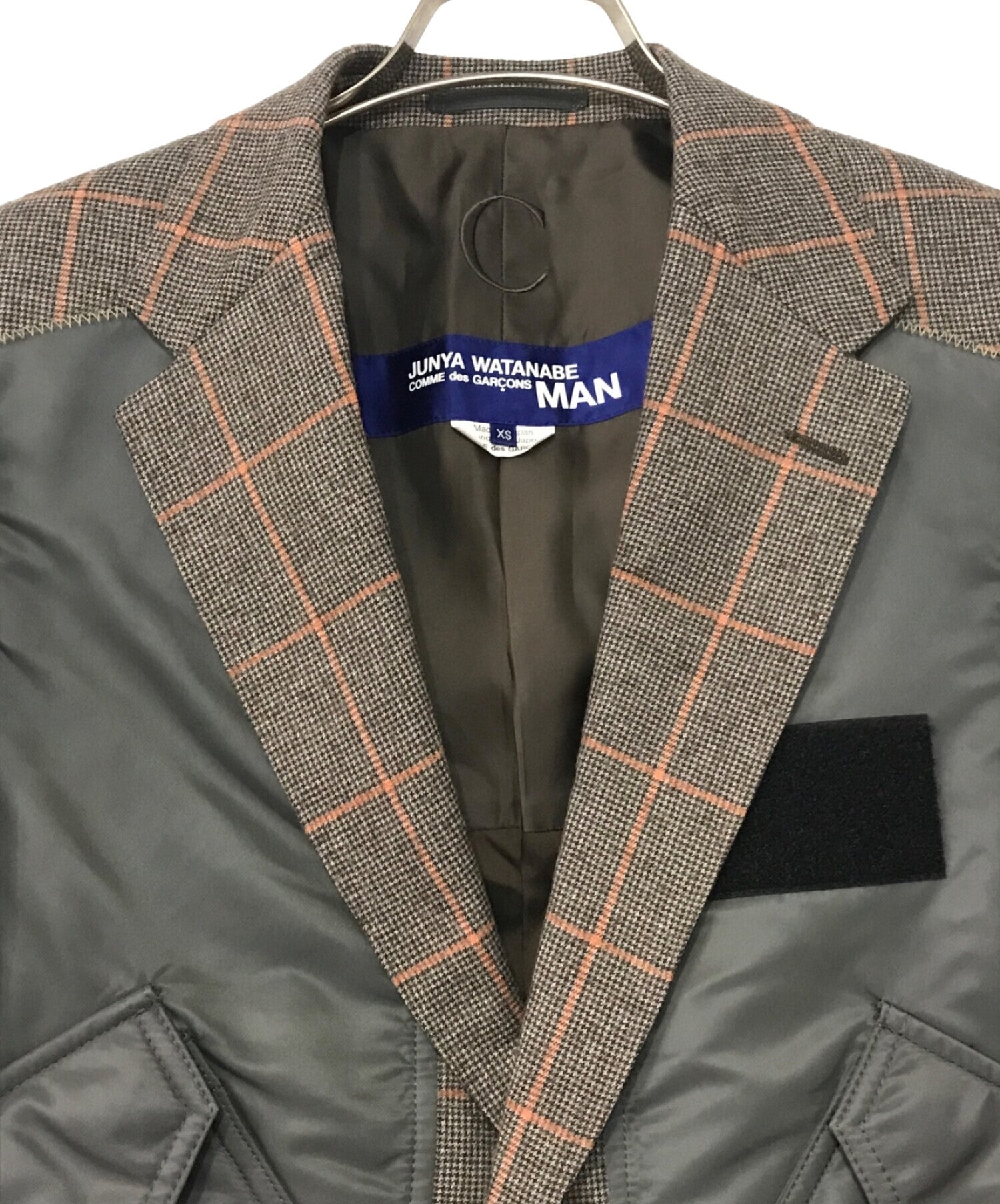 Pre-owned] COMME des GARCONS JUNYA WATANABE MAN MA-1 Switching Plaid –  Archive Factory