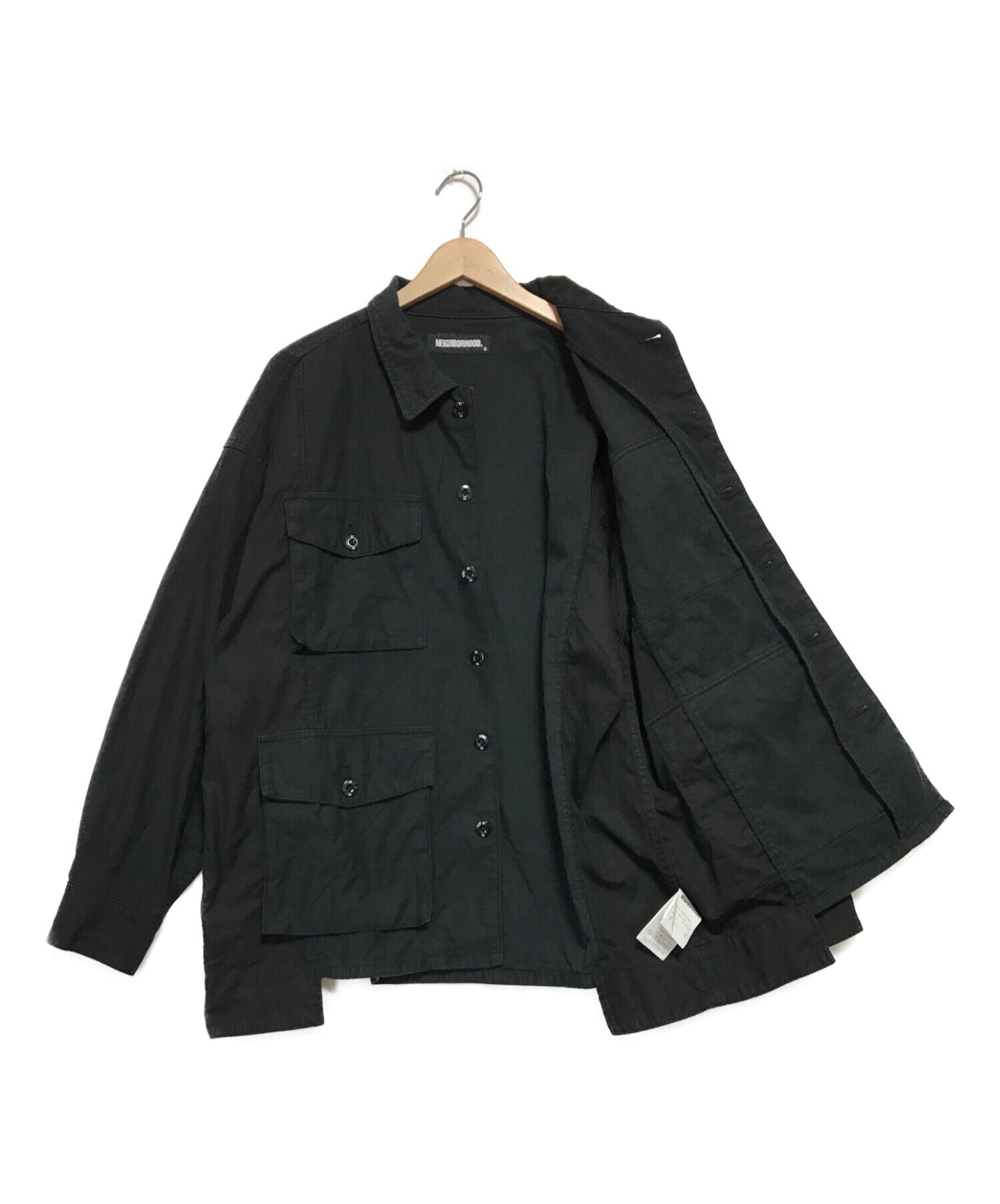 Pre-owned] NEIGHBORHOOD BDU.MOD/C-SHIRT.LS 212AQNH-SHM02