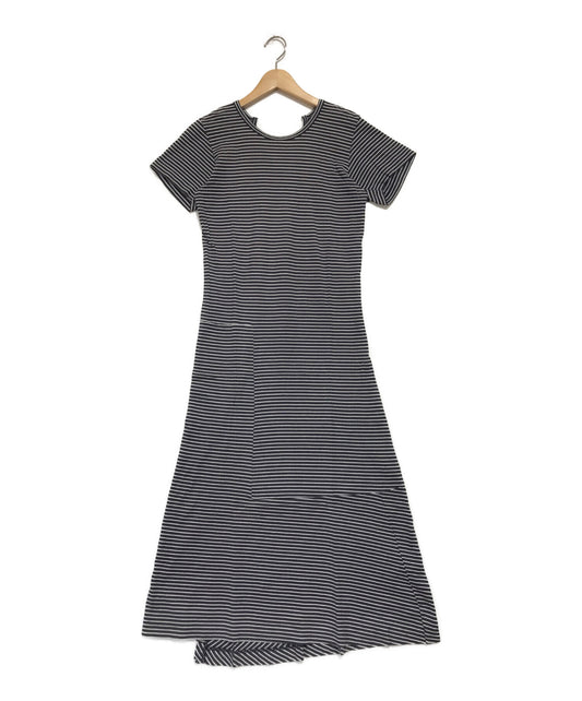 [Pre-owned] ROBE DE CHAMBRE COMME DES GARCONS Striped Flared Dress RE-T036