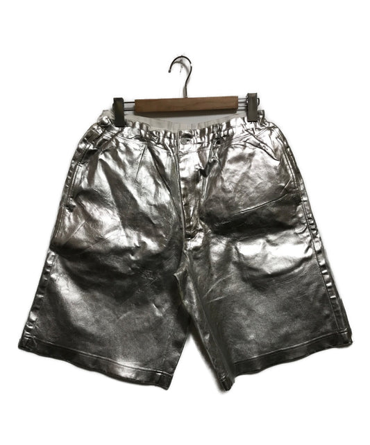 [Pre-owned] COMME des GARCONS HOMME PLUS Mura Print Metallic Shorts PG-T028