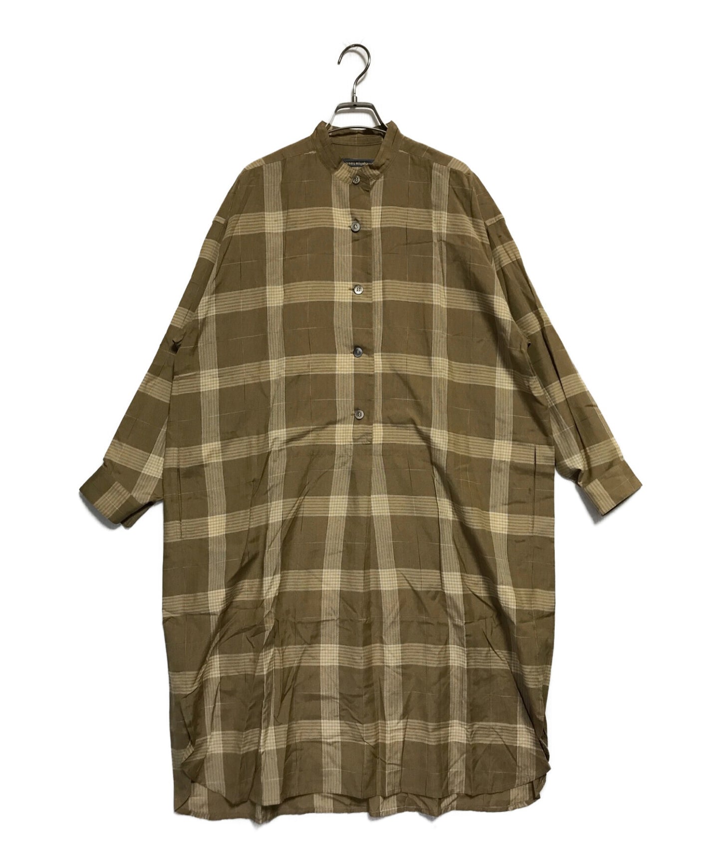 [Pre-owned] ISSEY MIYAKE Pullover Check Dress JG22149