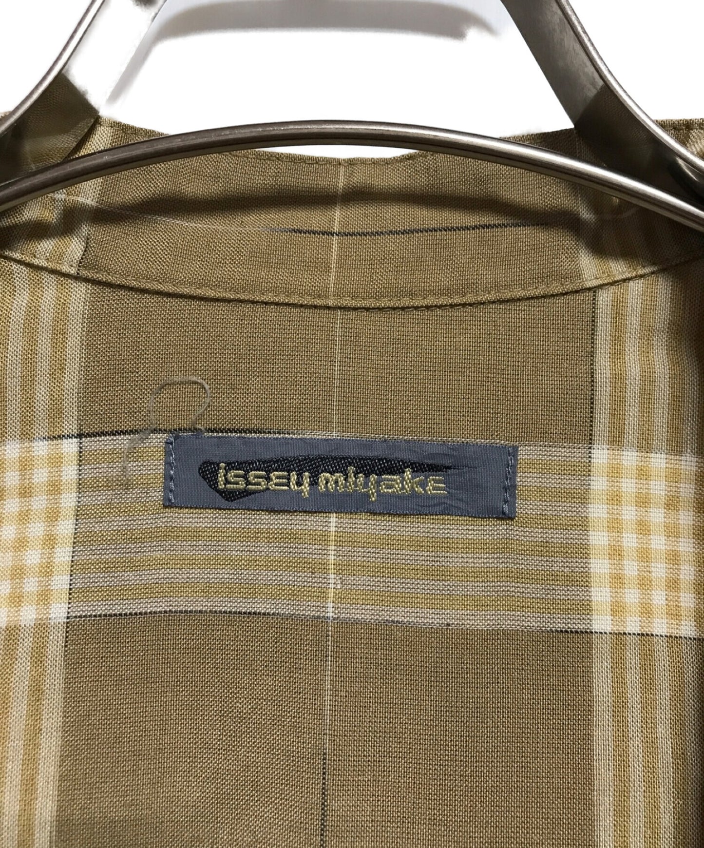 [Pre-owned] ISSEY MIYAKE Pullover Check Dress JG22149