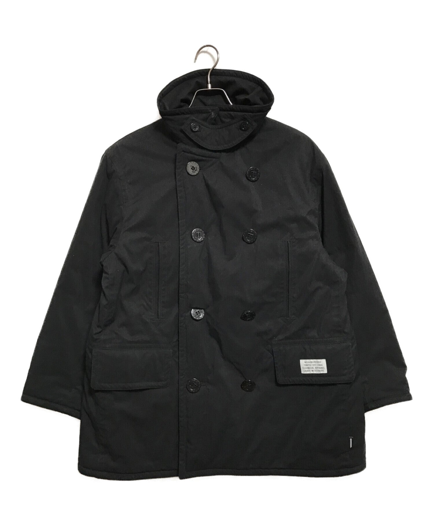 [Pre-owned] NEIGHBORHOOD PUFF PEA COAT 222tsnh-jkm06