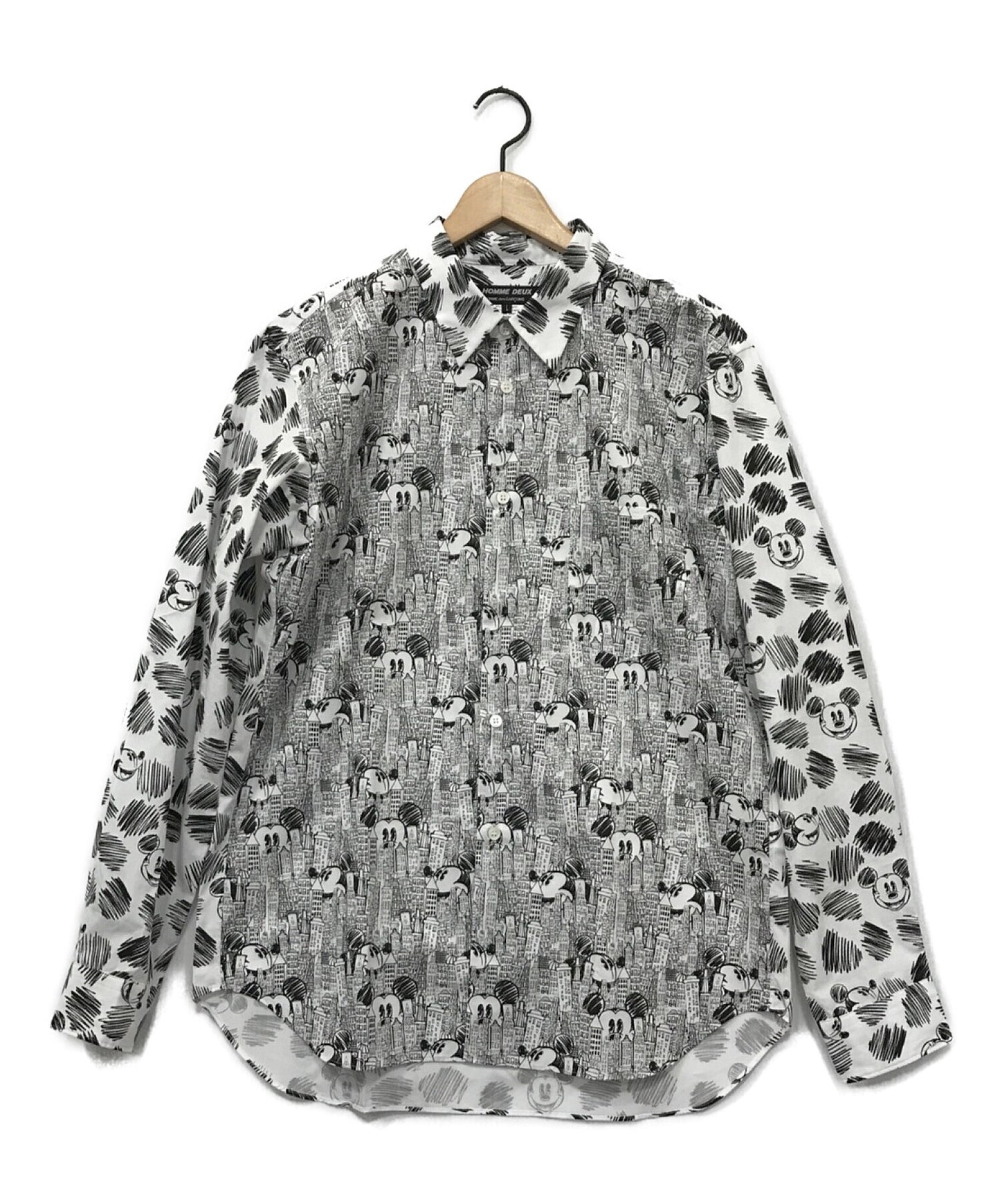 Comme des Garcons Homme Deux × Disney 22SS Mickey Mouse เสื้อ DI-B035