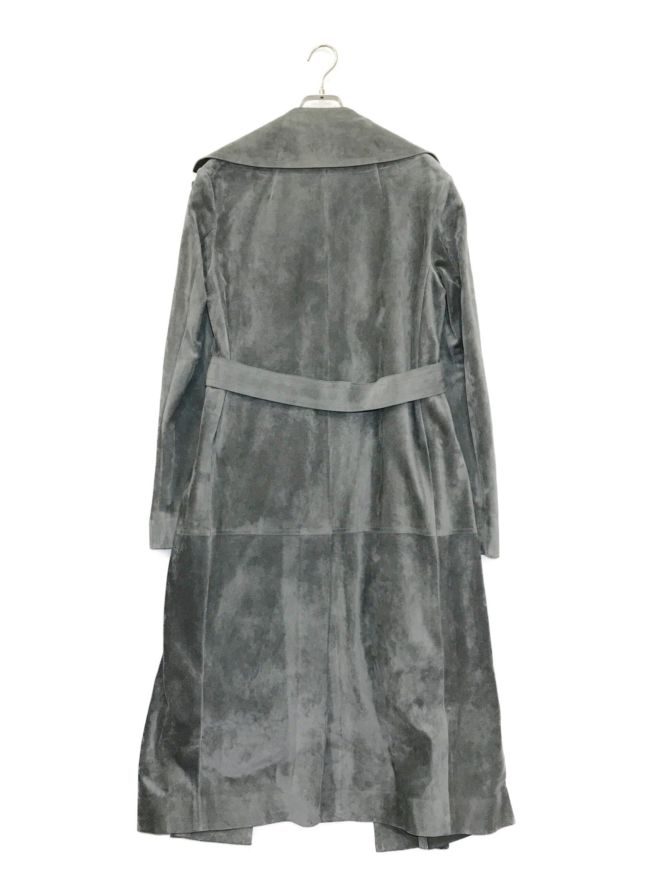 CELINE suede gown coat 28W556319