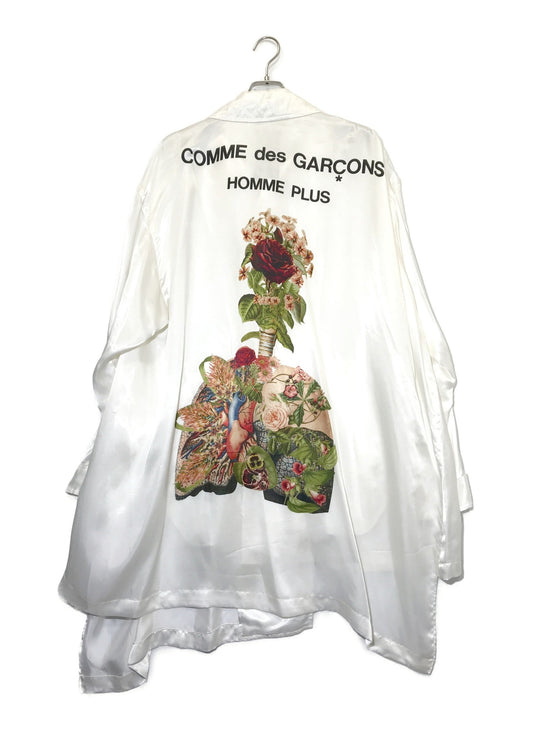 Comme des Garcons Homme Plus Twist後部印刷夾克PI-C017