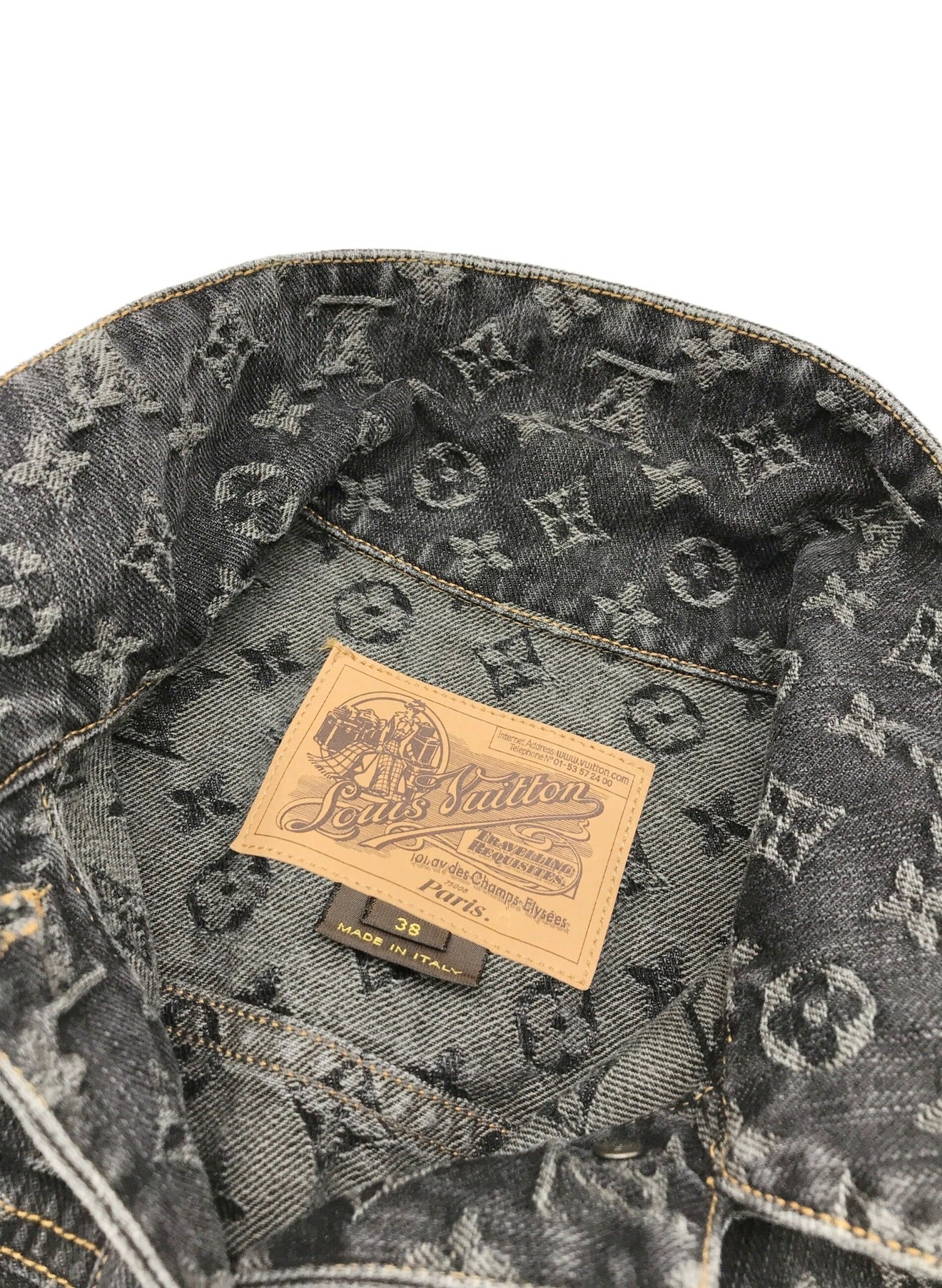 Louis Vuitton S/S Monogram Jacket RW081W WMJA10CF7