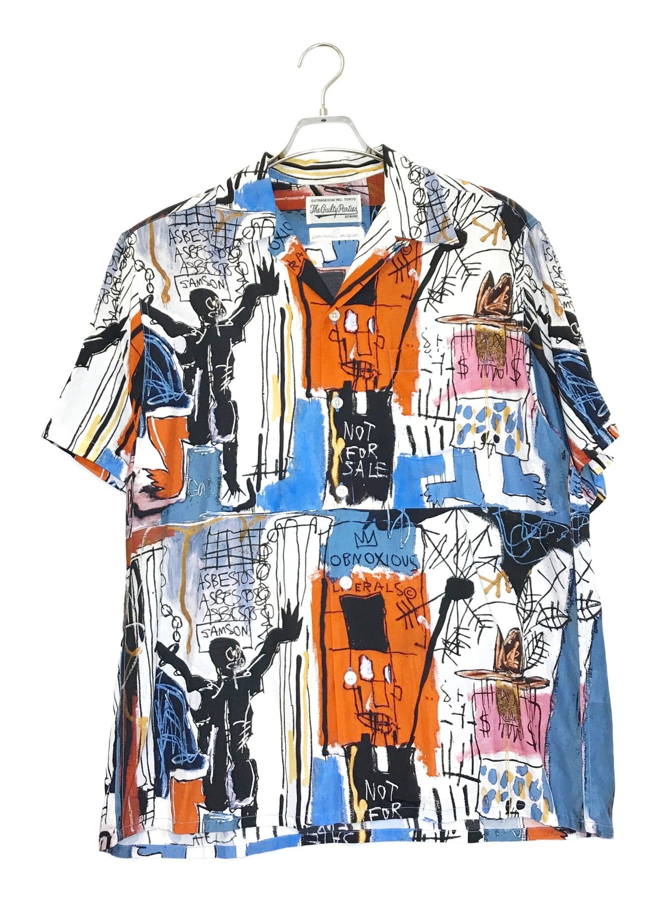 WACKO MARIA JEANMICHEL BASQUIAT / HAWAIIAN SHIRT (TYPE3) (JeanMichel