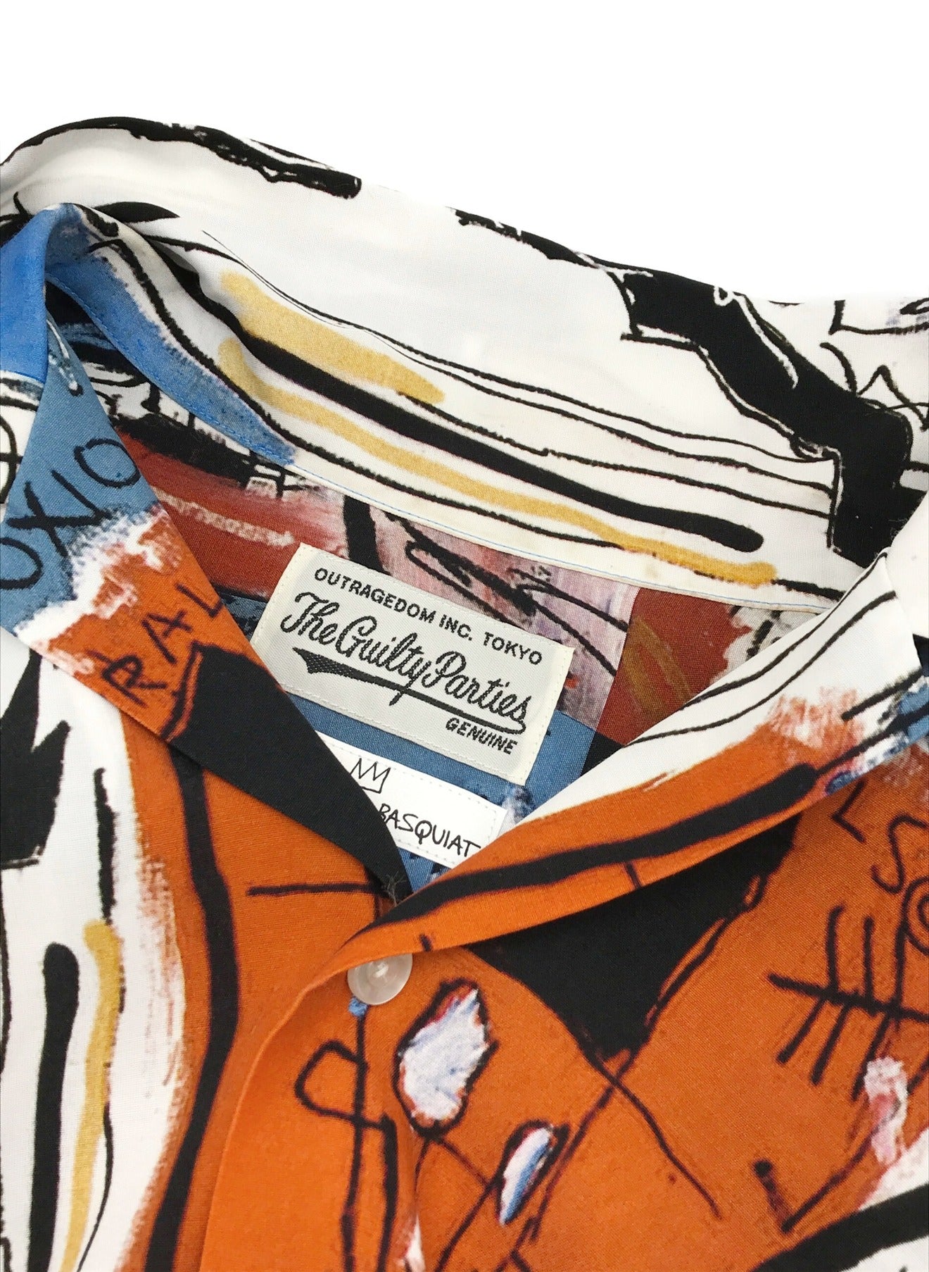Wacko Maria Jean-Michel Basquiat /夏威夷衬衫（3型）（Jean-Michel Basquiat夏威夷衬衫Type-3）
