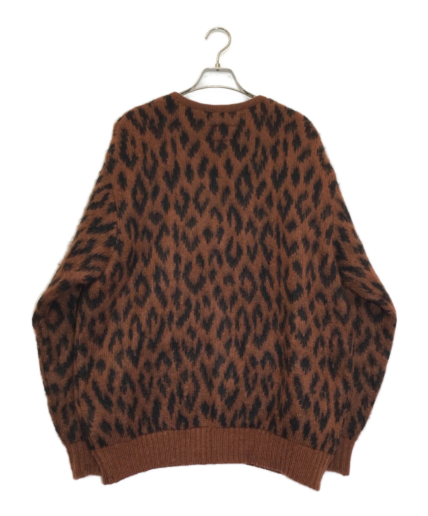 Pre-owned] WACKO MARIA LEOPARD HEAVY MOHAIR CARDIGAN – Archive Factory