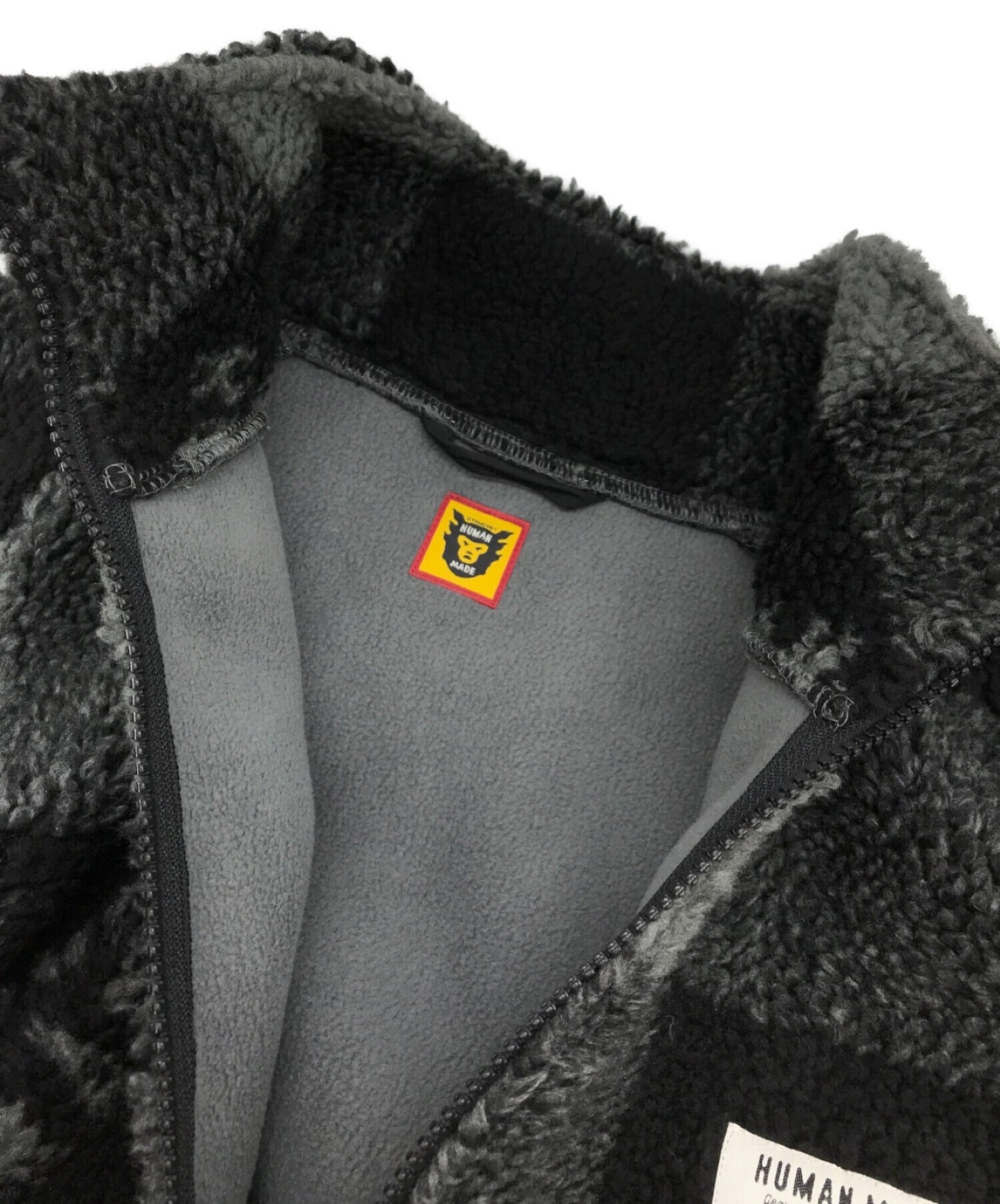 CHECK BOA FLEECE JACKET HUMAN MADE XXL-