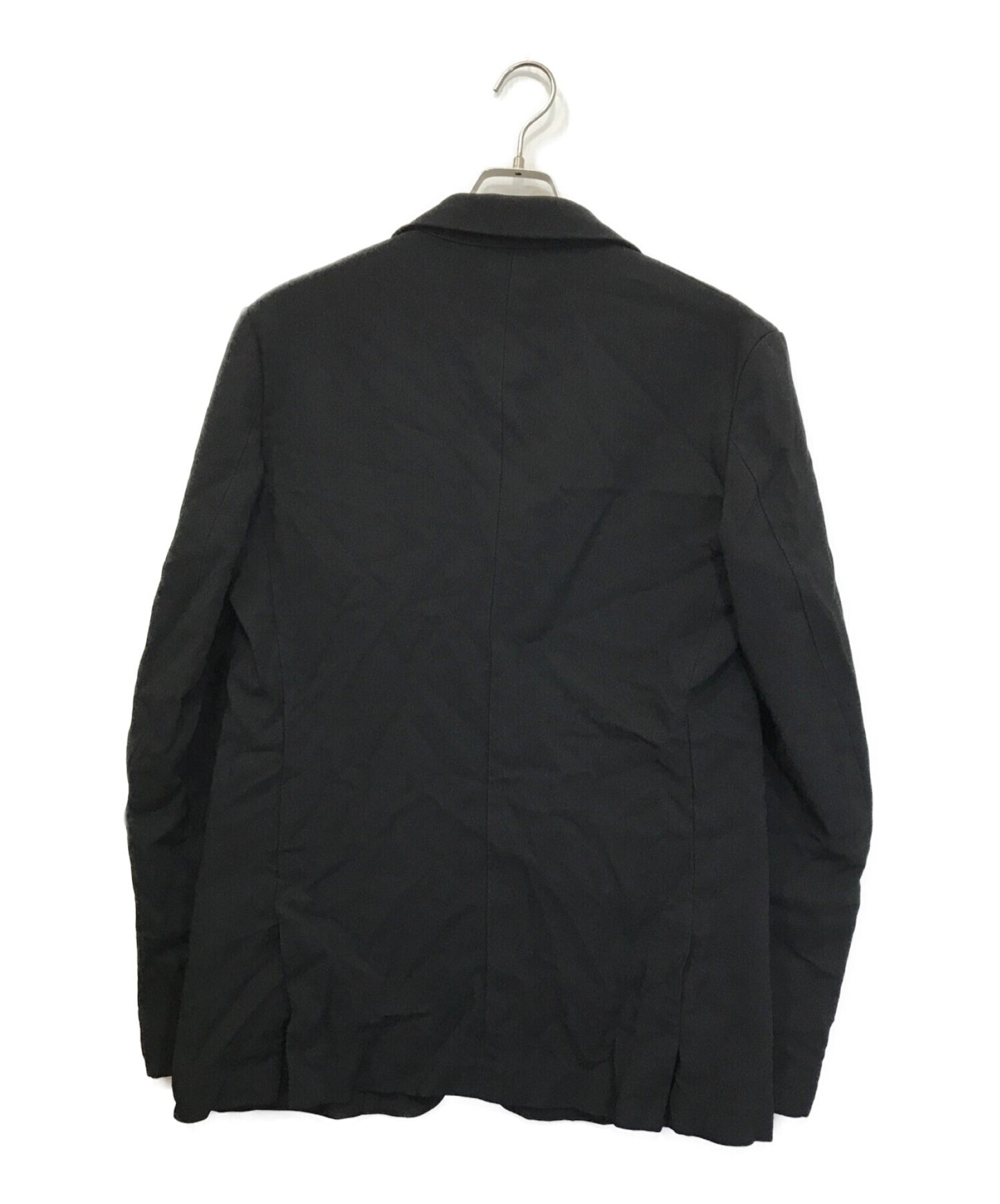 COMME des GARCONS HOMME DEUX Product-dyed 2B jacket with ring DK-J024