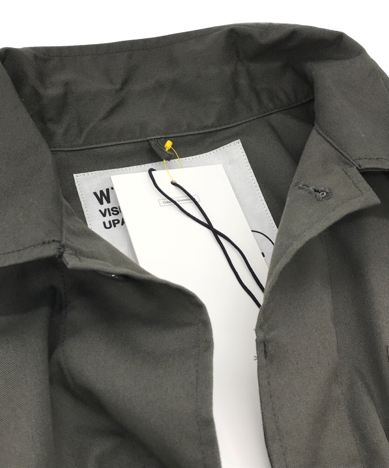 [Pre-owned] WTAPS Jungle LS Shirt Olive Drab 222wvdt-shm03