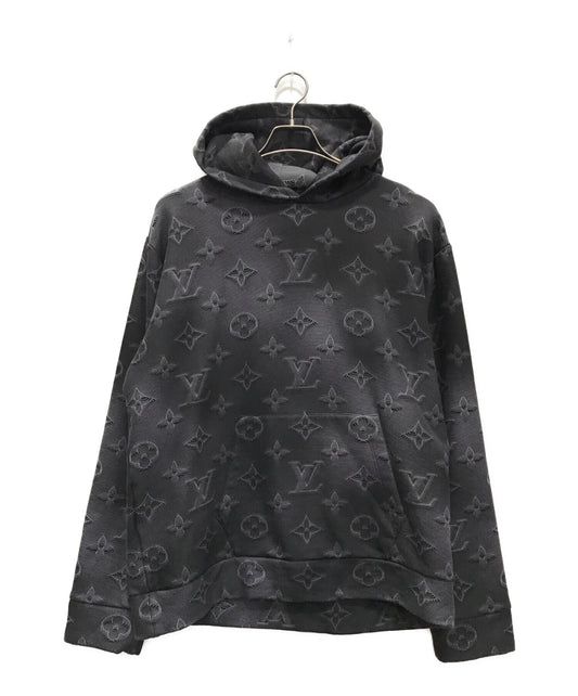 Louis Vuitton Black '2054 Monogram' Hoodie UK M
