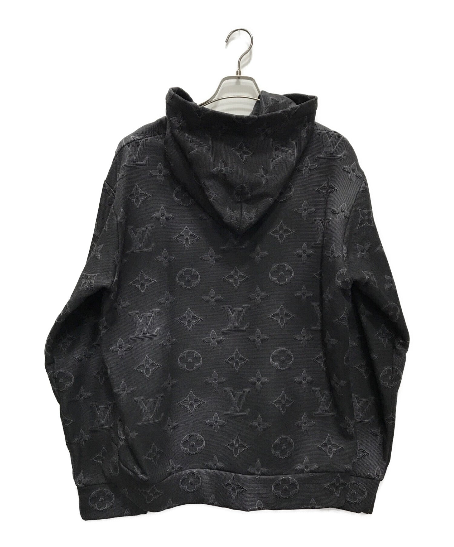 Louis Vuitton Monogram 3d Effect Print Hoodie And Pants - Tagotee