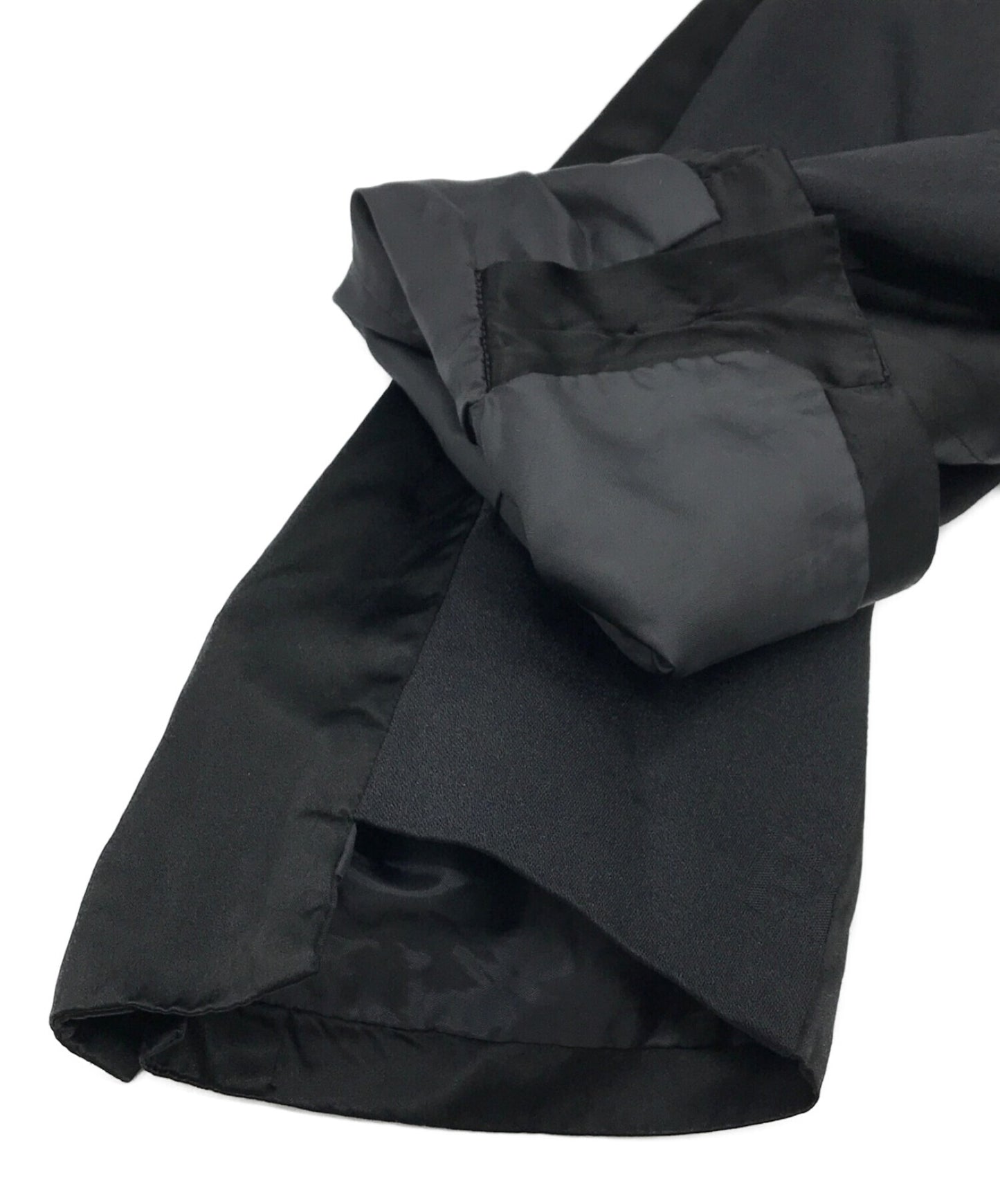 黑色COMME DES GARCONS量身定制的外套1D-J009