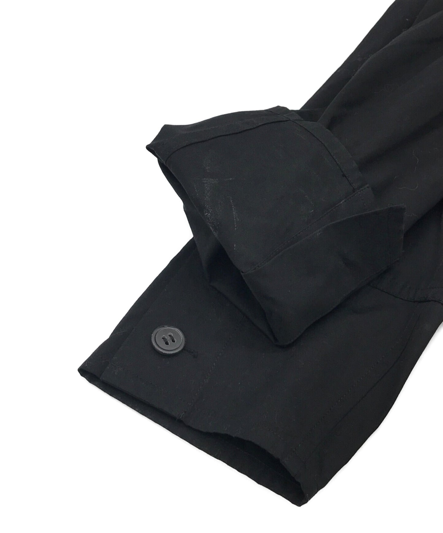 [Pre-owned] GROUND Y Hoodie Shirt Rengoku Black GQ-B03-805