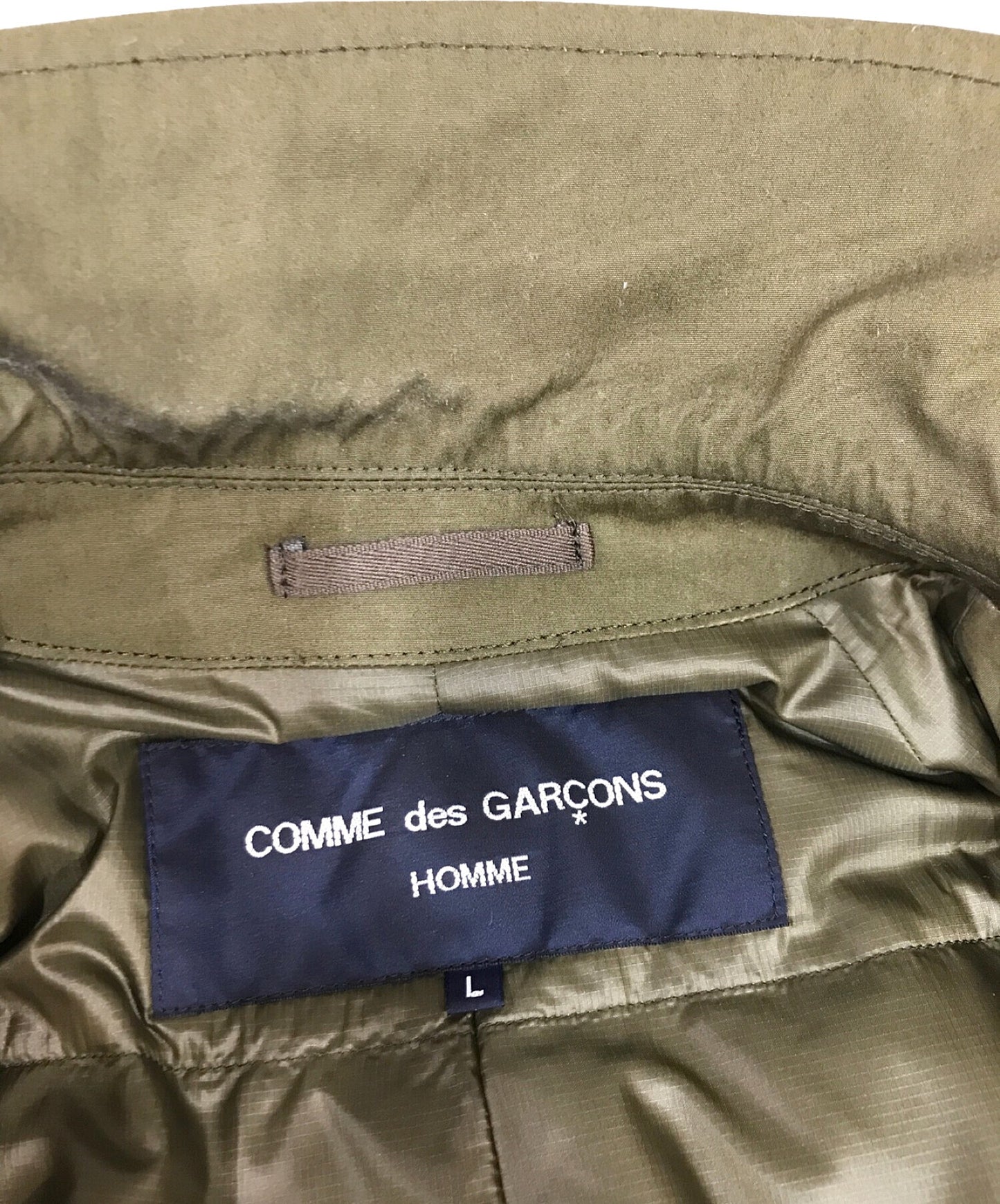 [Pre-owned] COMME des GARCONS HOMME Cotton Nylon Weather Coat HF-C006