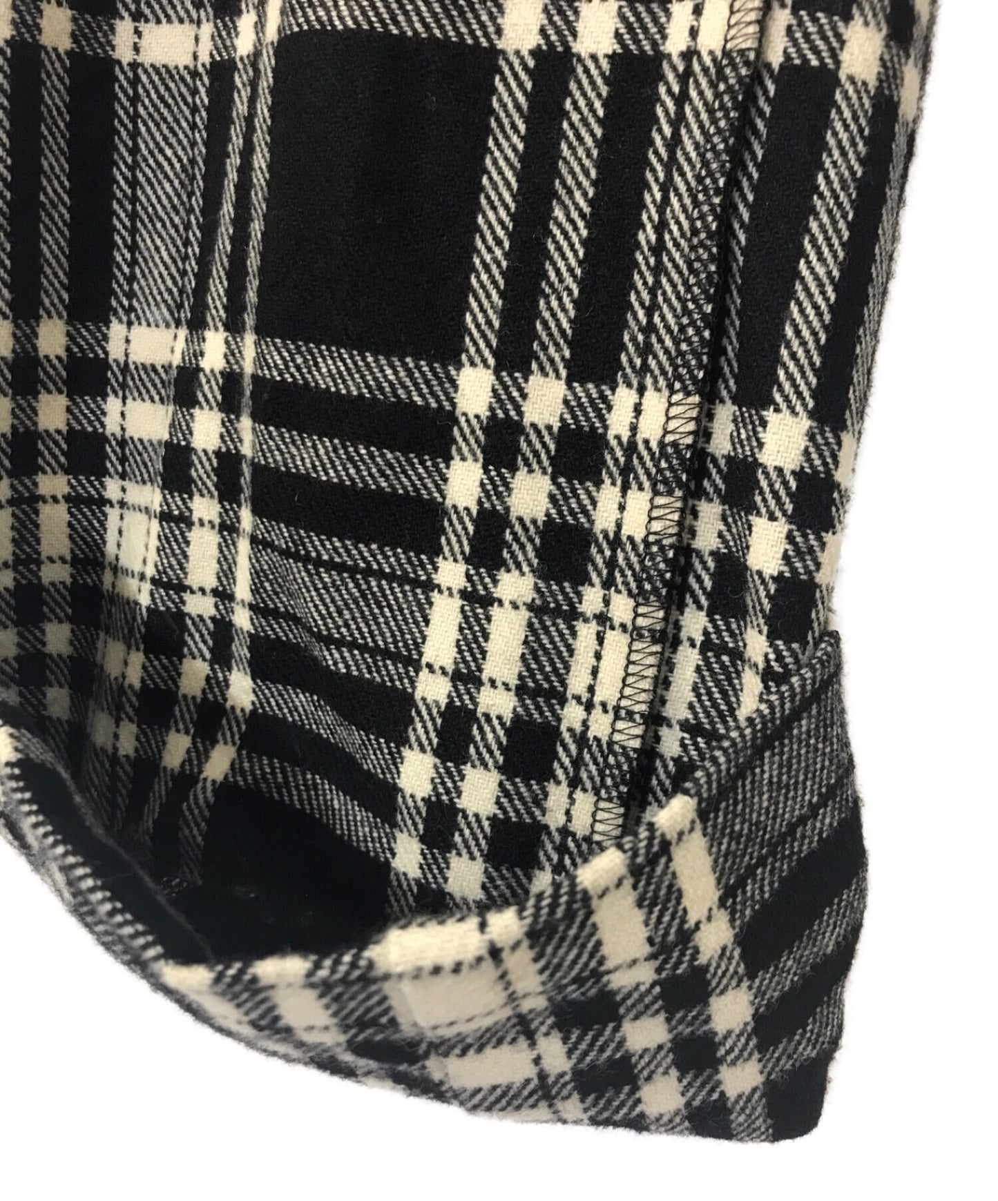 [Pre-owned] COMME des GARCONS Wool check skirt pants GP-040280