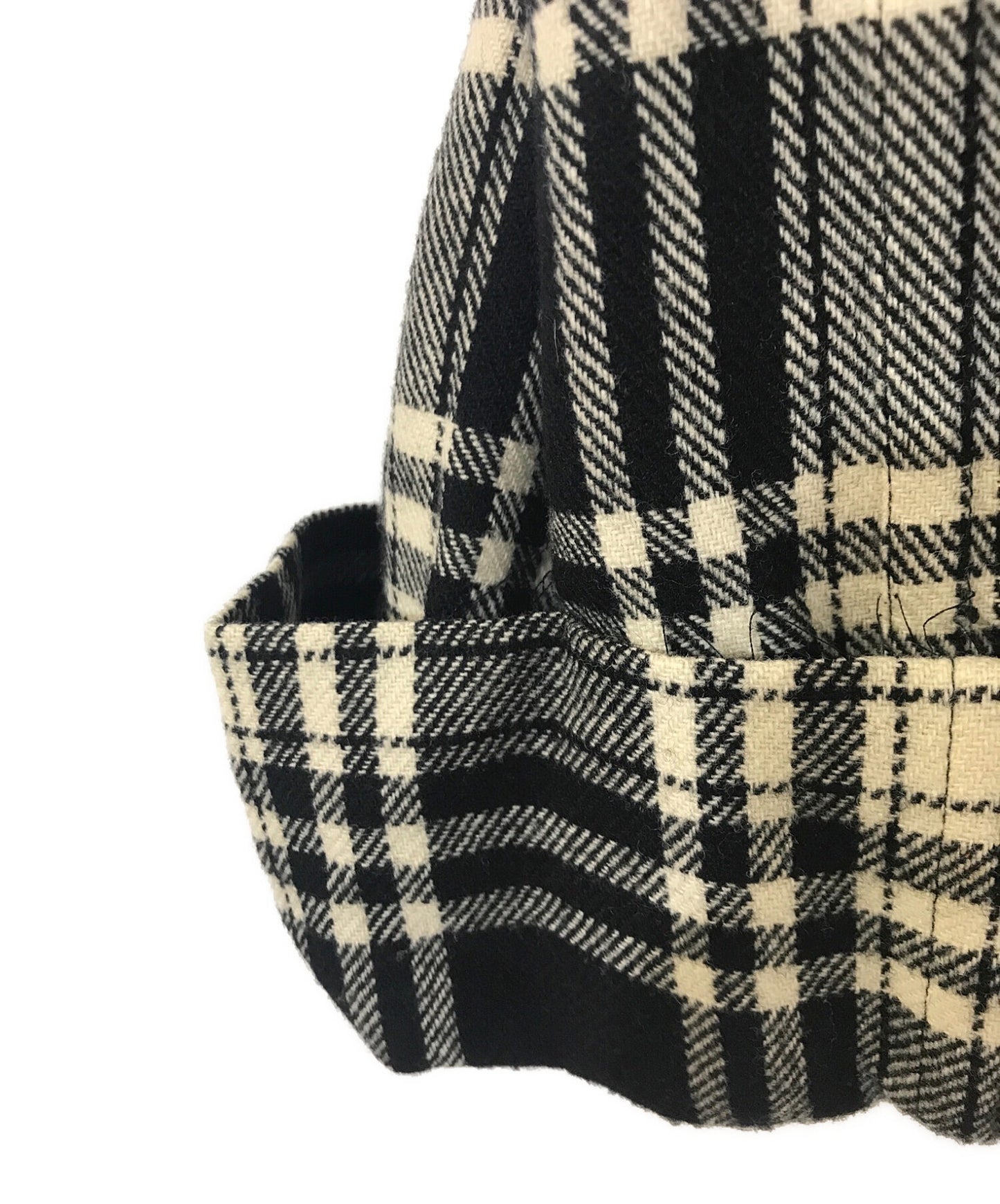 COMME des GARCONS Wool check skirt pants GP-040280