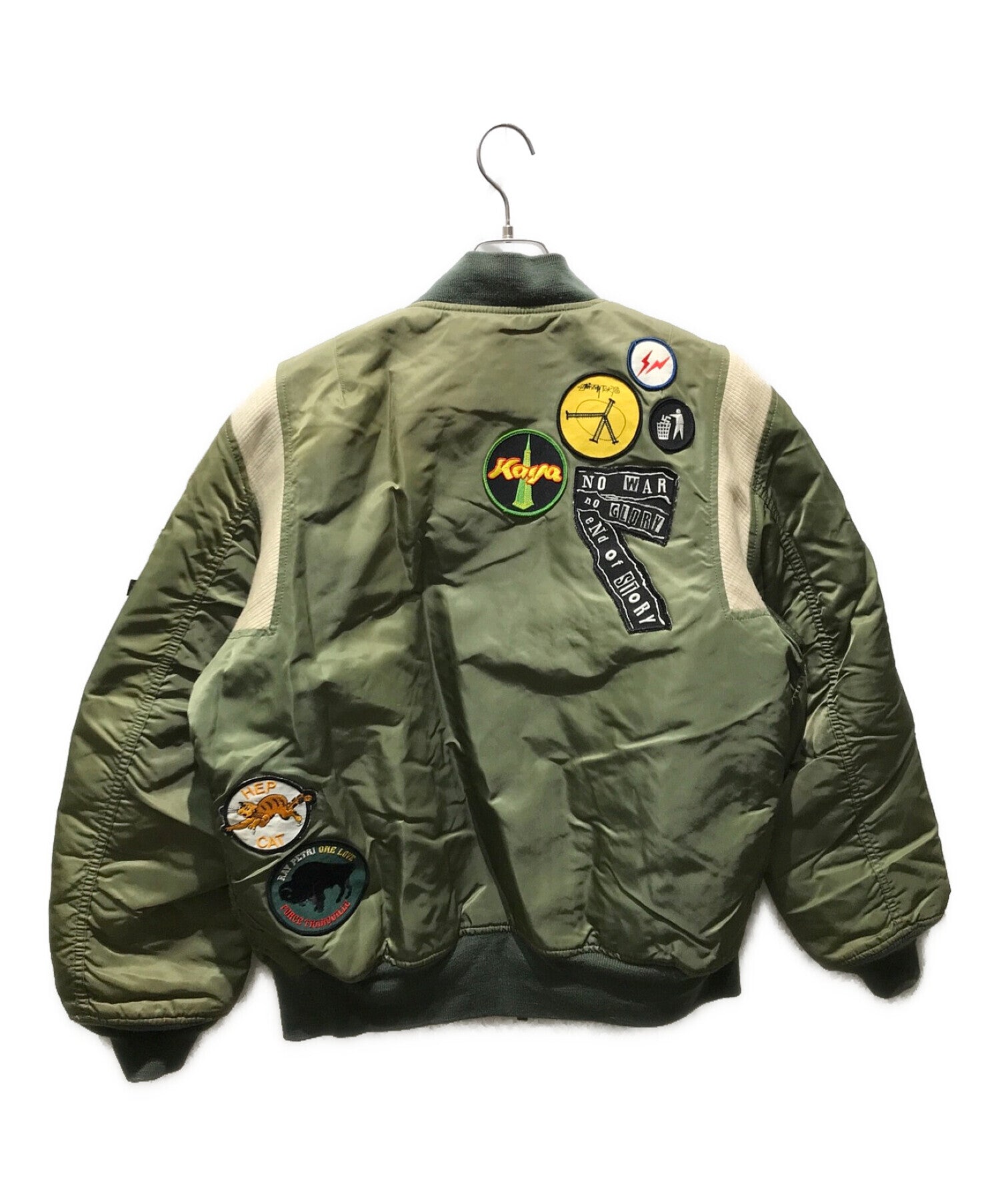 [Pre-owned] stussy Custom MA-1 Jacket 25th Anniversary