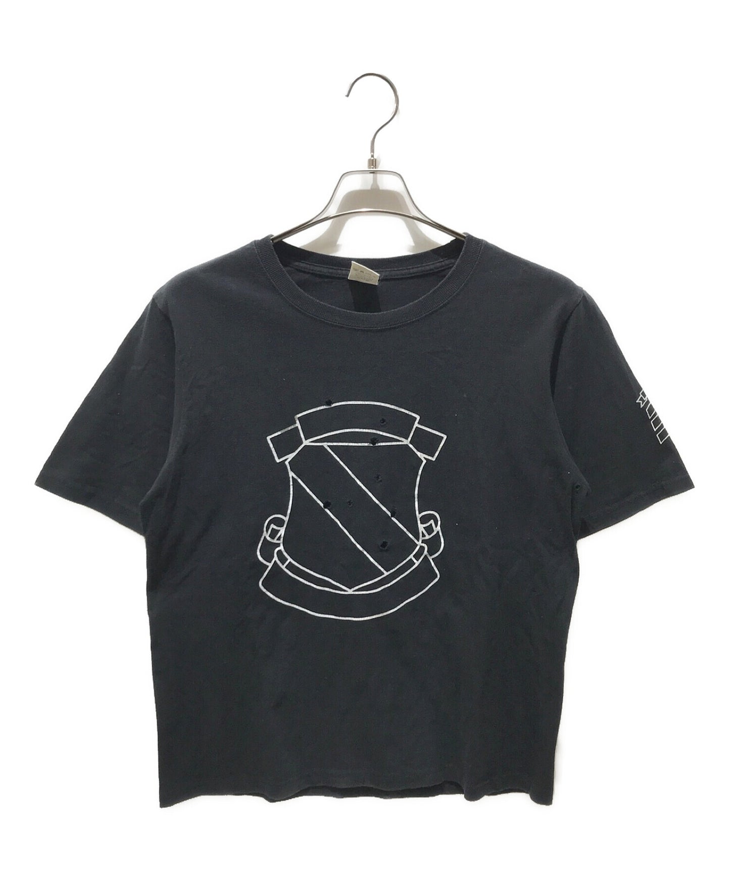 번호 (n) emblem print t-shirt 00s 아카이브 손상