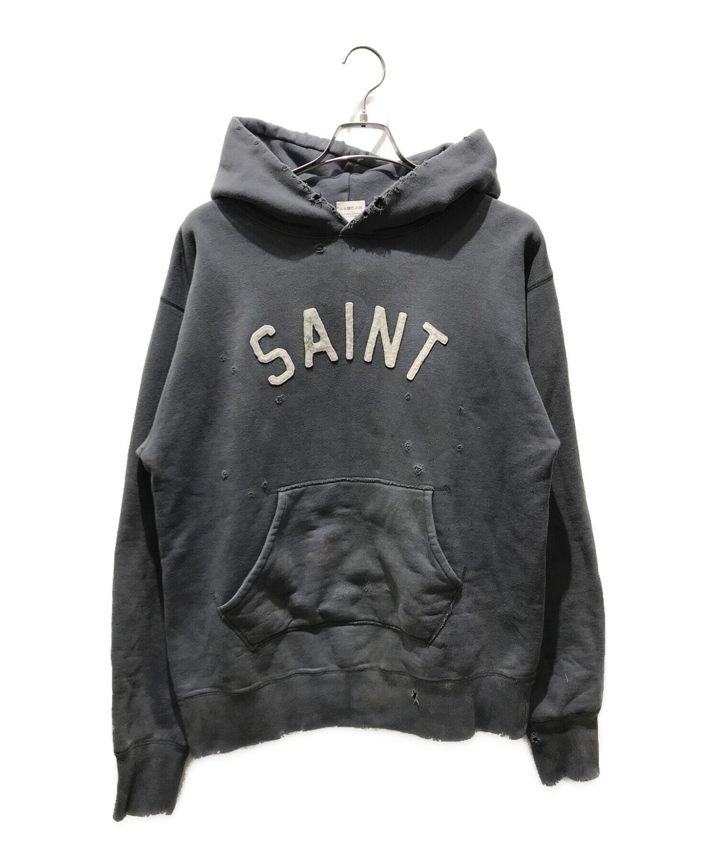 SAINT MICHAEL Holly Relix Hoodie SM-S21-0000-019 SM-S21-0000-019